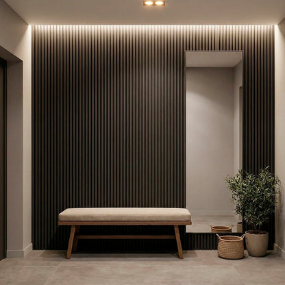 Flexible and versatile slatted panel (270cm x 110 cm)