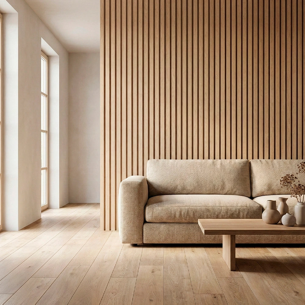 Flexible and versatile slatted panel (270cm x 110 cm)